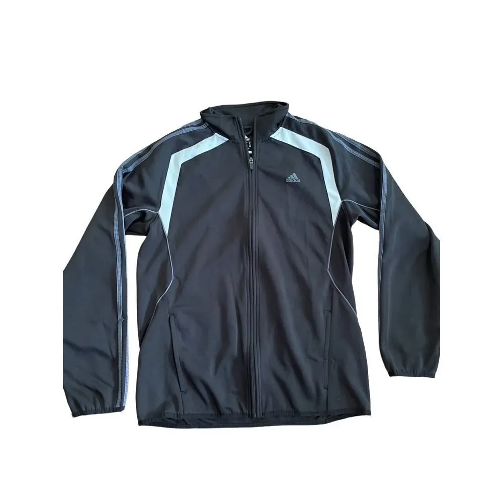 Adidas LOYAL  Adult‎ Contrast Warm Up Sports Jacket medium black